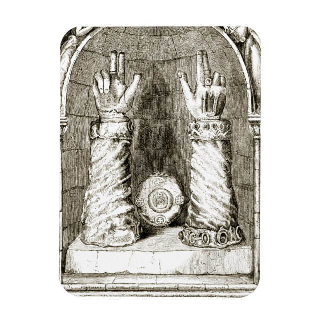 Magnet Flexible Sanctuaire de la main de Saint Patrick, de 'The Tr (Vertical)