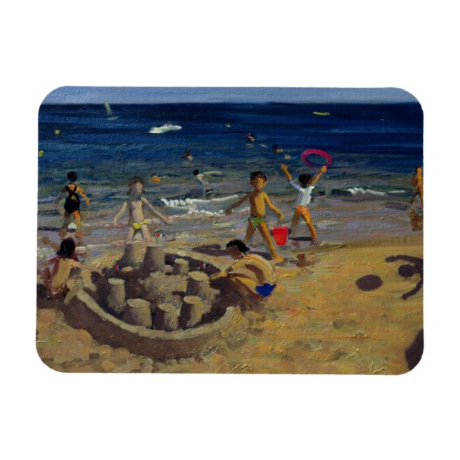 Magnet Flexible Sandcastle France 1999 (Horizontal)