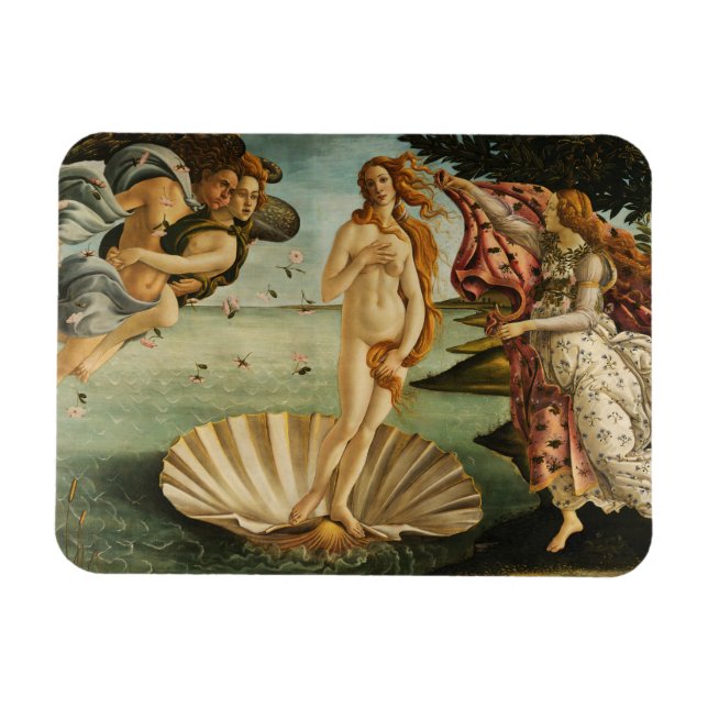 Magnet Flexible Sandro Botticelli - La naissance de Vénus (Horizontal)