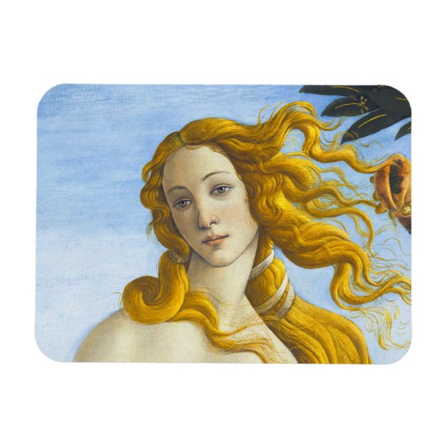 Magnet Flexible Sandro Botticelli - Naissance de Vénus Gros plan (Horizontal)