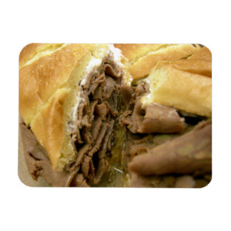 Magnet Flexible Sandwich au boeuf rôti au fromage de chèvre crémeu
