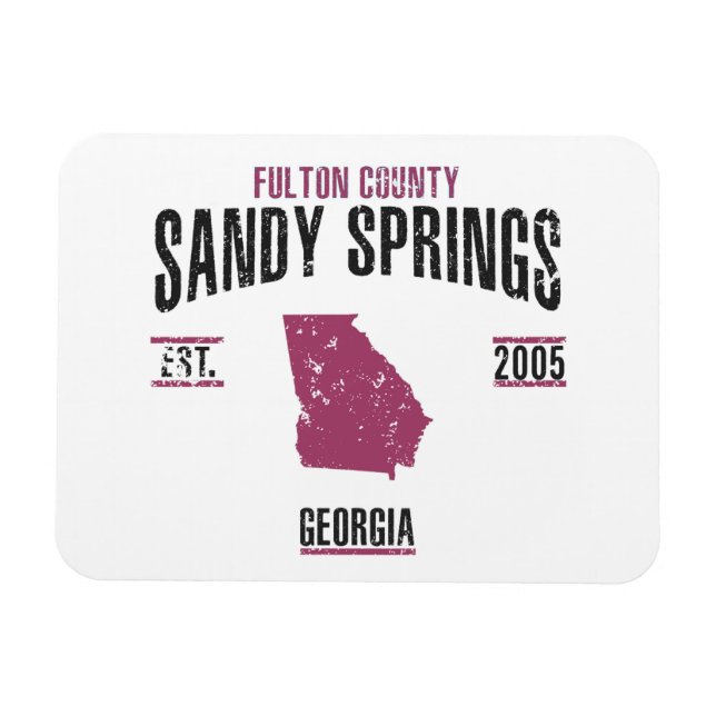 Magnet Flexible Sandy Springs (Horizontal)