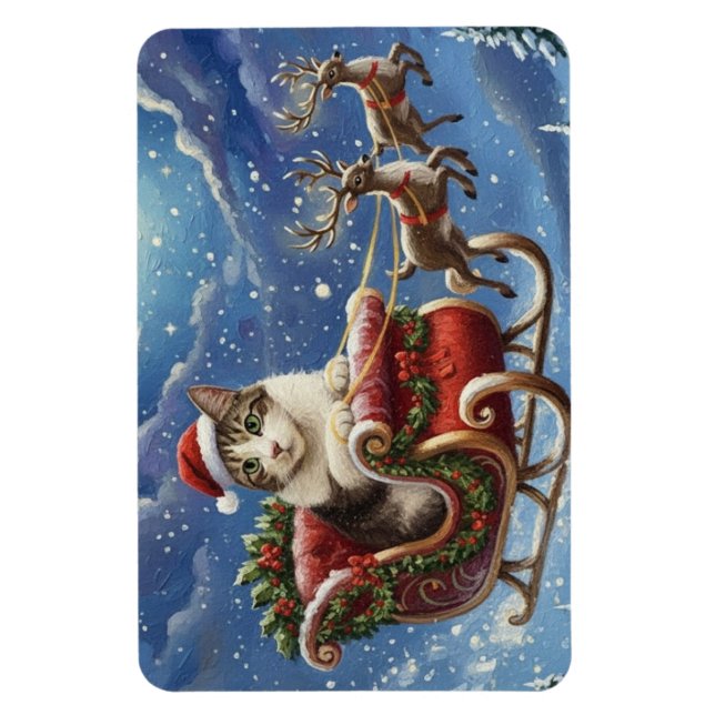 Magnet Flexible SantaPaws  (Vertical)