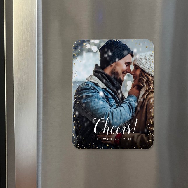 Magnet Flexible Santé | Parties scintillant Glitz Faux superpositi (Créateur téléchargé)