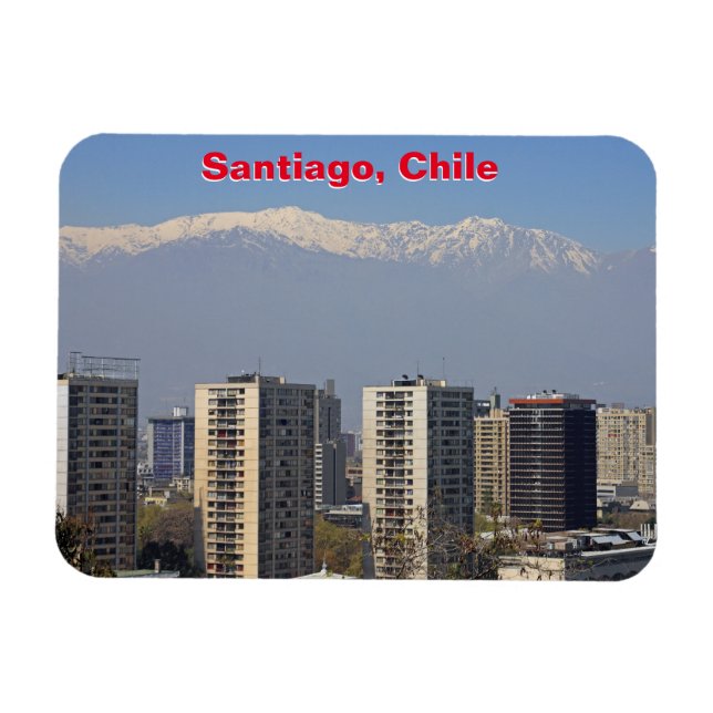 Magnet Flexible Santiago, Chili (Horizontal)