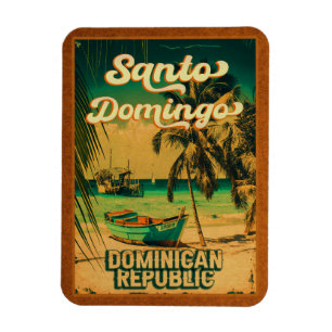 Magnet Flexible Santo Domingo République Dominicaine - Souvenirs R