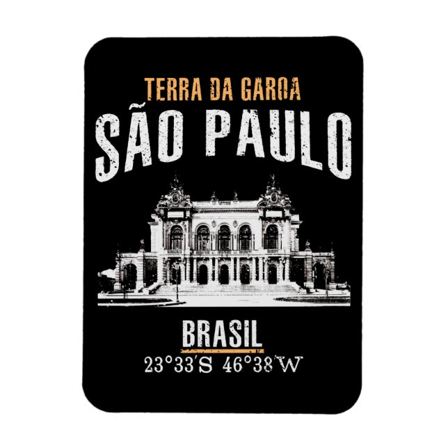 Magnet Flexible São Paulo (Vertical)