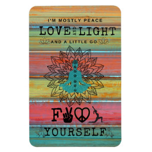 Magnet Flexible Sassy -'I'm a Little Love and Light