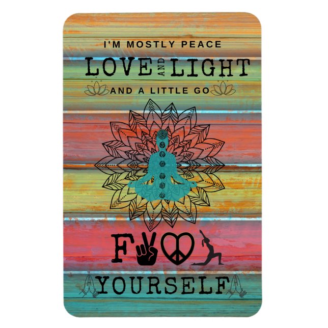 Magnet Flexible Sassy -'I'm a Little Love and Light (Vertical)