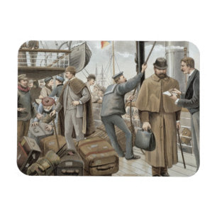 Magnet Flexible S'attaquant à bord chez Tilbury, de 'P et d'O