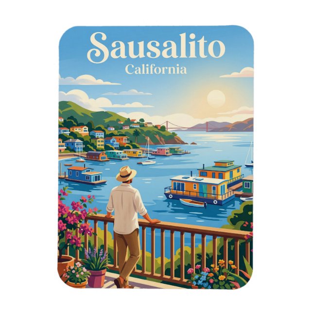 Magnet Flexible Sausalito États-Unis (Vertical)