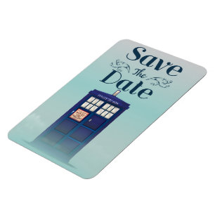 Magnet Flexible Sauvegarder la Date Boîte de Police Britannique
