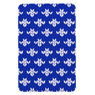 Magnet flexible SCANDIA BLUE KNIT 4x6