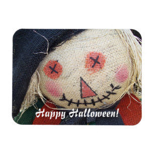 Magnet Flexible Scarecrow souriant