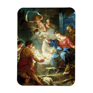 Magnet Flexible Scène de la Nativité pour Noël - Pierre
