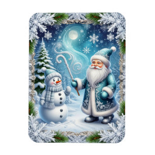 Magnet Flexible Scène enneigée de Noël