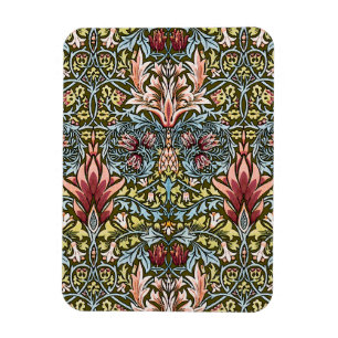 Magnet Flexible Schéma floral William Morris Snakeshead