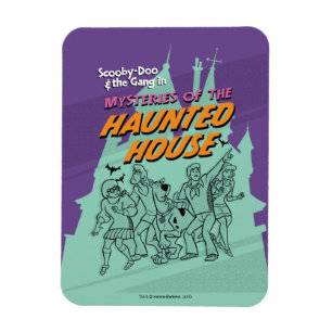 Magnet Flexible Scooby-Doo and the Gang "Haunted House"