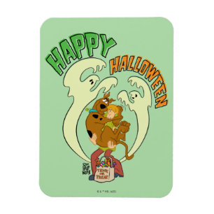 Magnet Flexible Scooby-Doo   Bonne Halloween