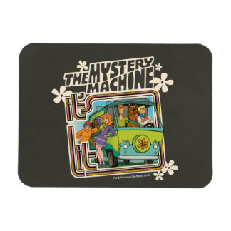 Magnet Flexible Scooby-Doo | "C'est Lit" Mystery Machine Graphic