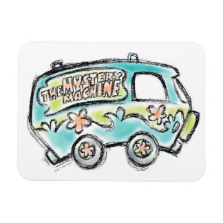Magnet Flexible Scooby-Doo | Croquis de machine mystère