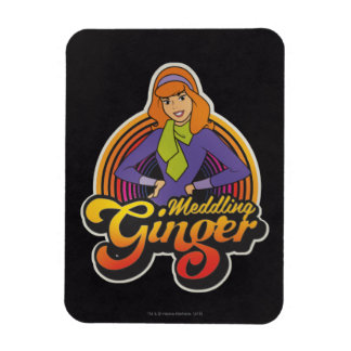Magnet Flexible Scooby-Doo | Daphné "Gingembre de méditation"