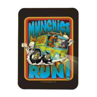 Magnet Flexible Scooby-Doo et Shaggy "Munchies Run !"