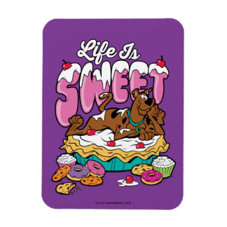 Magnet Flexible Scooby-Doo "La vie est douce"