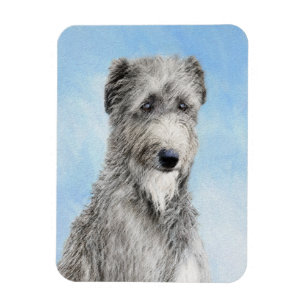 Magnet Flexible Scottish Deerhound Peinture - Cute Original Chien 