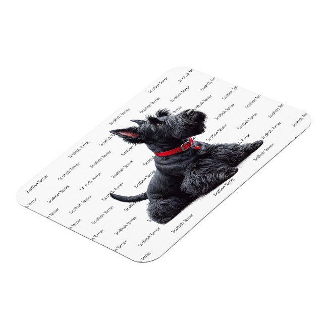 Magnet Flexible Scottish Terrier à (Côté Gauche)