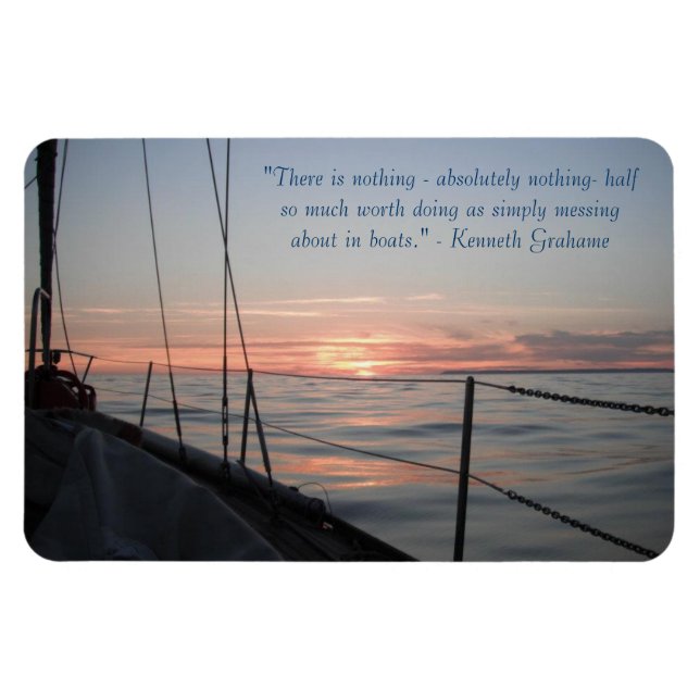 Magnet Flexible Se baigner dans l'aimant des bateaux (Horizontal)