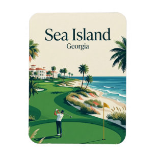 Magnet Flexible Sea Island USA