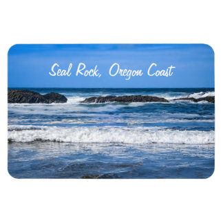 Magnet Flexible Seal Rock Côte de l'Oregon Sur Océan Pacifique