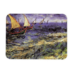 Magnet Flexible Seasons à Saintes Maries par Vincent van Gogh