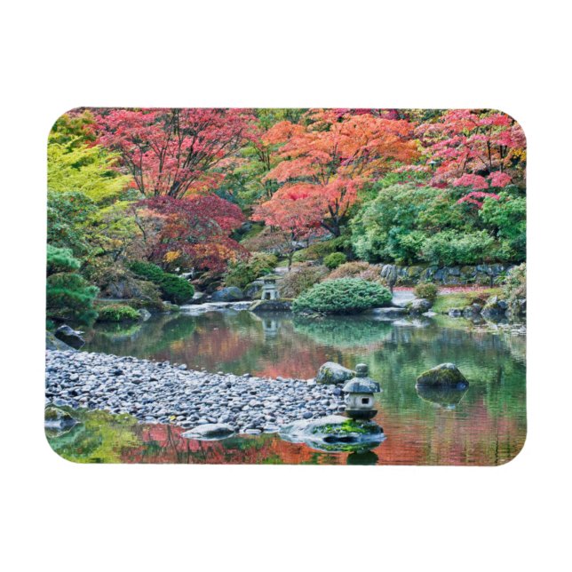 Magnet Flexible Seattle, jardin japonais de l'Arboretum (Horizontal)