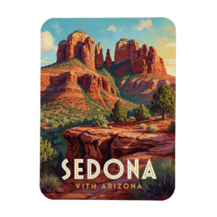 Magnet Flexible Sedona Arizona Cathedral Rock Voyage
