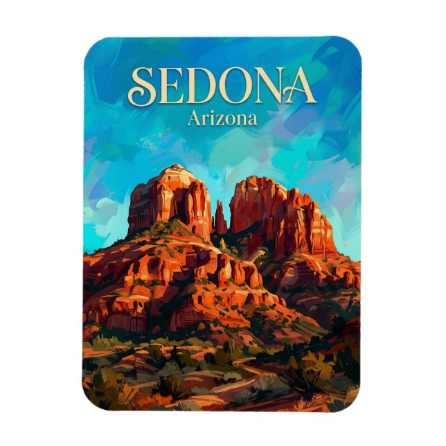 Magnet Flexible Sedona États-Unis (Vertical)