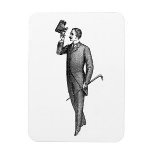 Magnet Flexible Selfie, Gentleman victorien