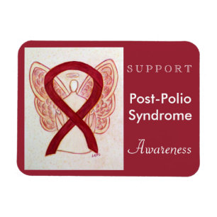 Magnet Flexible Sensibilisation au syndrome post-polio Ruban Angel