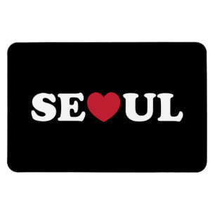 Magnet Flexible Séoul Love Heart