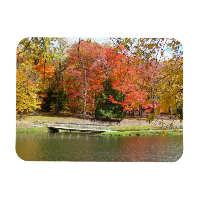 Magnet Flexible Sept Ponts de la Chute de Seven Springs III Paysag (Horizontal)