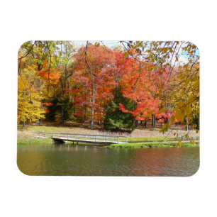 Magnet Flexible Sept sources Pont d'automne III Paysage d'automne