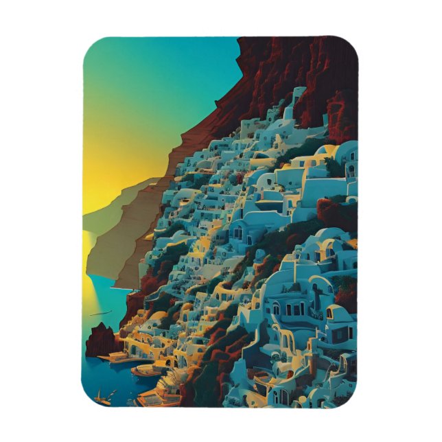 Magnet Flexible Serene Santorini (Vertical)
