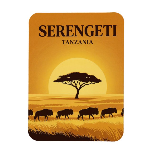 Magnet Flexible Serengeti, Arusha, Mara (Vertical)