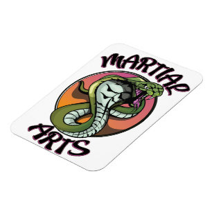 Magnet Flexible Serpent d'arts martiaux