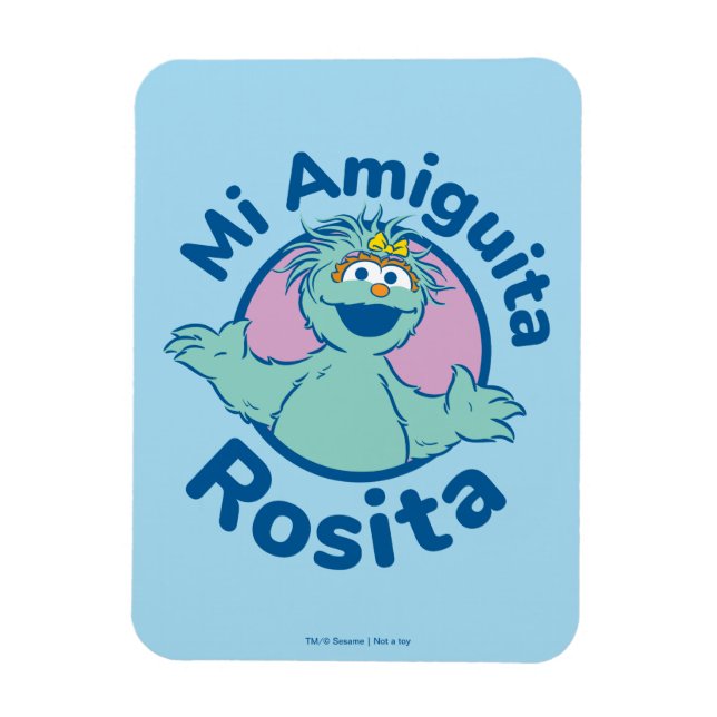 Magnet Flexible Sesame Street | Mi Amiguita Rosita (Vertical)