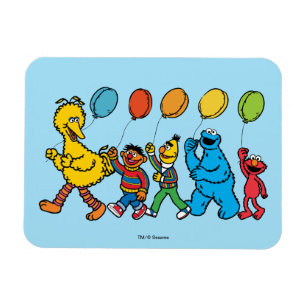 Magnet Flexible Sesame Street Pals   Party Balloons