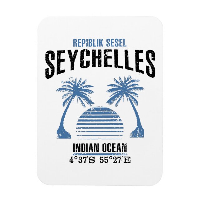 Magnet Flexible Seychelles (Vertical)