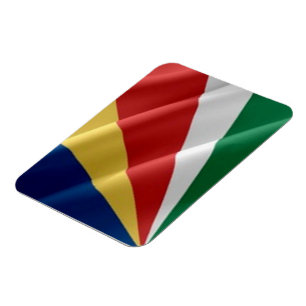 Magnet Flexible Seychelles - Drapeau d'agitation -