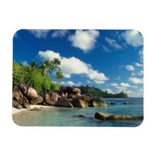 Magnet Flexible Seychelles, île de Mahe, baie de Lazare
